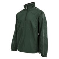 Firstar 'Bond' Quarter Zip Long Sleeve Pullover in Forest Green Size X-Small