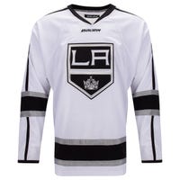 "Bauer Los Angeles Jr. Kings Senior Hockey Jersey in Away (White) Size 44G"
