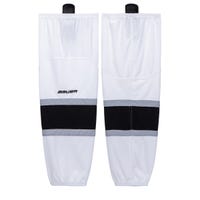 Bauer Los Angeles Jr. Kings 1550 Series Mesh Hockey Socks in White Size Youth X-Small