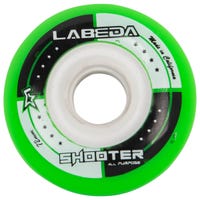 Labeda Shooter 83A Roller Hockey Wheel - Green Size 68mm
