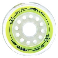 Labeda Union X-Soft 74A Roller Hockey Wheel - Yellow Size 80mm