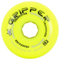 Labeda Gripper Medium 78A Roller Hockey Wheel - Yellow - 4 Pack Size 76mm