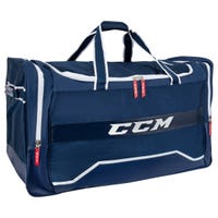 "CCM 350 Player Deluxe . Carry Hockey Equipment Bag in Navy/White Size 33in"