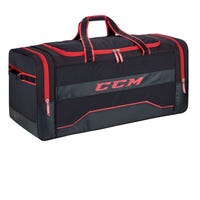 "CCM 350 Player Deluxe . Carry Hockey Equipment Bag in Black/Red Size 33in"
