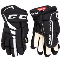 CCM Jetspeed FT485 Senior Hockey Gloves in Black/White Size 13in
