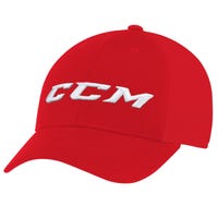 CCM Core Foam Adult Flex Fit Cap in Red/White Size Large/X-Large