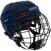 CCM Tacks 70 Senior Hockey Helmet Combo in Navy