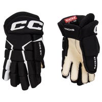 "CCM Tacks AS 550 Youth Hockey Gloves in Black/White Size 9in"