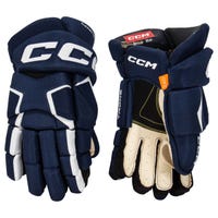 CCM Tacks AS 580 Senior Hockey Gloves in Navy/White Size 15in