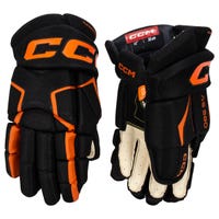 CCM Tacks AS 580 Senior Hockey Gloves in Black/Orange Size 13in