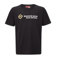 "CCM Koho Adult Short Sleeve T-Shirt in Black Size Large"