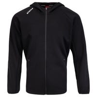 CCM Premium Tech Fleece Adult Full Zip Hoodie in Black Size X-Large