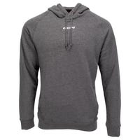 CCM Team Fleece Adult Pullover Hoodie in Grey Size Large