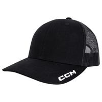 CCM Team Meshback Adult Trucker Hat in Black