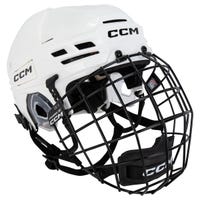 "CCM Tacks 720 Senior Hockey Helmet Combo in White"