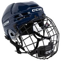 "CCM Tacks 720 Senior Hockey Helmet Combo in Navy"