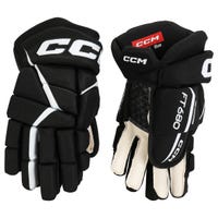 CCM Jetspeed FT680 Senior Hockey Gloves in Black/White Size 13in
