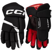 "CCM Next Senior Hockey Gloves in Black/White Size 13in"