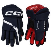 "CCM Next Senior Hockey Gloves in Navy/White Size 13in"
