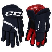 CCM Next Senior Hockey Gloves in Navy/White Size 15in