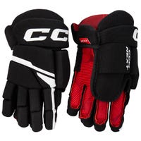 "CCM Next Youth Hockey Gloves in Black/White Size 8in"