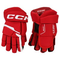 "CCM Next Junior Hockey Gloves in Red/White Size 10in"