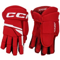 "CCM Next Youth Hockey Gloves in Red/White Size 8in"