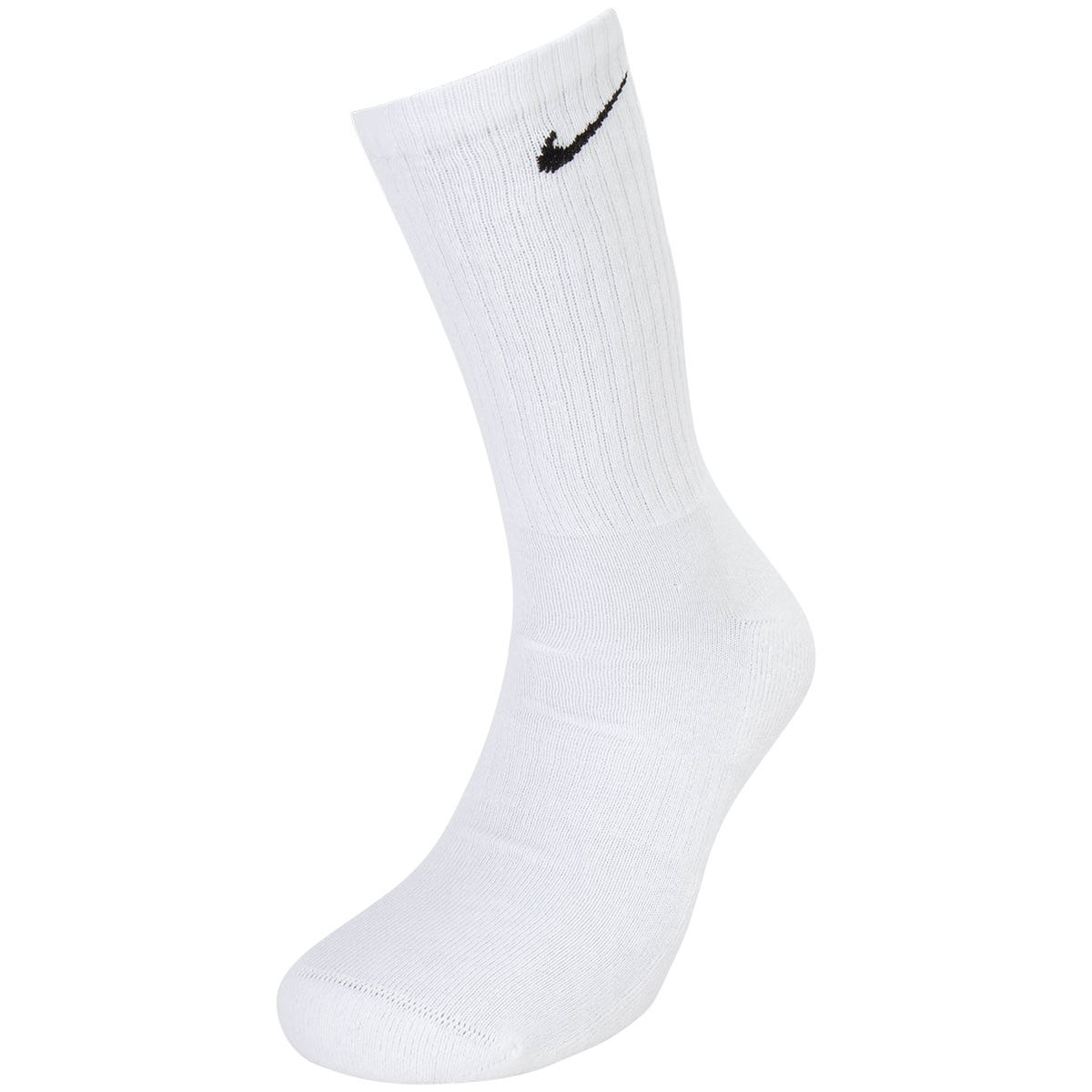 Nike Everyday Cushioned Crew Socks - 6pk in White Size Medium