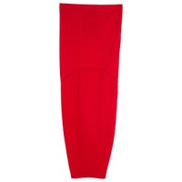 "Monkeysports SS Solid Color Mesh Hockey Socks in Red Size Youth"