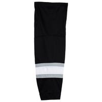 "Stadium Los Angeles Kings Mesh Hockey Socks in Black/White/Silver Size Senior"