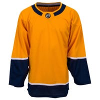 Monkeysports Nashville Predators Uncrested Adult Hockey Jersey in Gold Size Medium