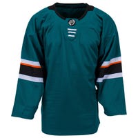Monkeysports San Jose Sharks Uncrested Junior Hockey Jersey in Teal Size Small/Medium