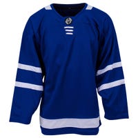 Monkeysports Toronto Maple Leafs Uncrested Junior Hockey Jersey in Royal Size Goal Cut (Junior)