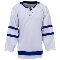 Monkeysports Toronto Maple Leafs Uncrested Junior Hockey Jersey in White Size Goal Cut (Junior)