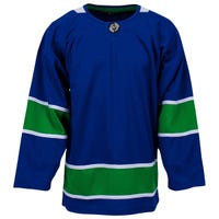 Monkeysports Vancouver Canucks Uncrested Adult Hockey Jersey in Royal Size Small