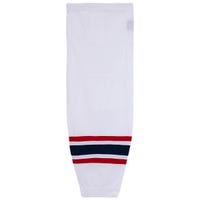 Monkeysports Columbus Blue Jackets Mesh Hockey Socks in White Size Junior