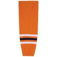 "Monkeysports Edmonton Oilers Mesh Hockey Socks in Orange Size Intermediate"