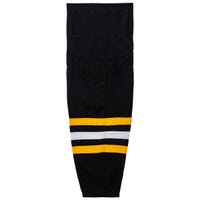 "Monkeysports Pittsburgh Penguins Mesh Hockey Socks in Black Size Junior"