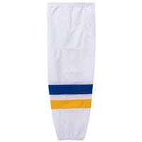 "Monkeysports St. Louis Blues Mesh Hockey Socks in White Size Intermediate"
