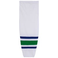 Monkeysports Vancouver Canucks Mesh Hockey Socks in White Size Youth