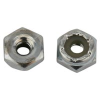A&R Female Nut - in Silver Size Pair