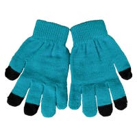 A&R Smartphone Gloves in Blue Size OSFM