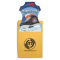 A&R Wipe & Dry Skate Chamois w/ Logo in Yellow