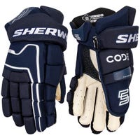 Sherwood Code Encrypt Pro Senior Hockey Gloves in Navy Size 13in