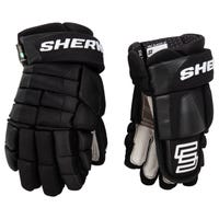 SherWood HOF 5030 Pro Junior Hockey Gloves in Black Size 12in