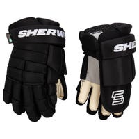 SherWood HOF 5030 Junior Hockey Gloves in Black Size 11in