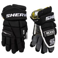 SherWood Rekker Element 1 Junior Hockey Gloves in Black Size 11in