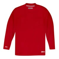 "Gamewear 5500 Prolite Adult Practice Hockey Jersey in Red Size Medium"