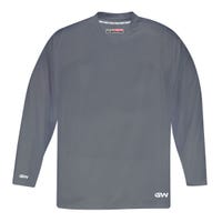 "Gamewear 5500 Prolite Adult Practice Hockey Jersey in Grey Size Large"