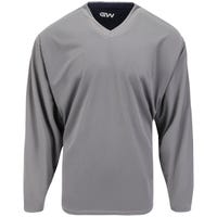 Gamewear 7500 Prolite Adult Reversible Hockey Jersey in Grey/Navy Size Goal Cut (Senior)